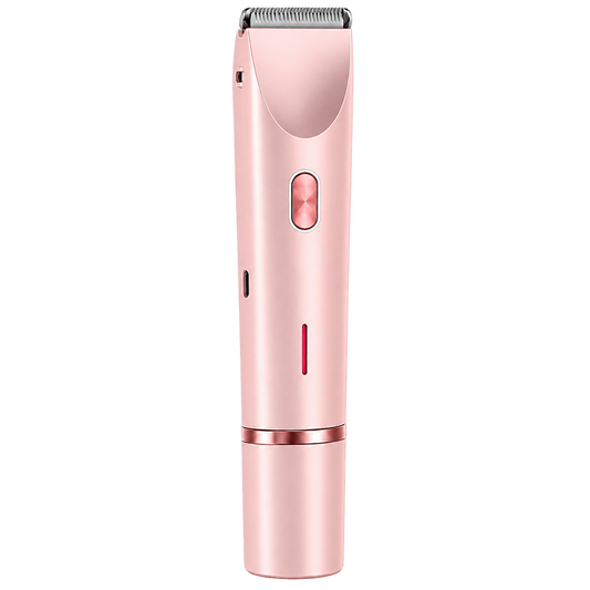 Recortadora eléctrica de doble uso para cabello, rostro y cuerpo